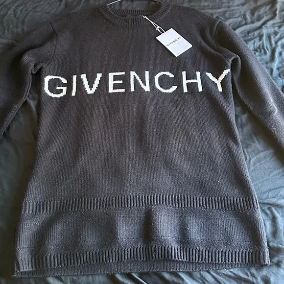Givenchy | Sweaters | Givenchy Mens Cotton Logo Sweater
